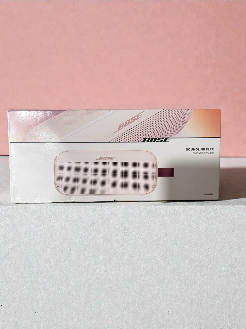 New Bose SoundLink Flex Portable Speaker - 2nd Generation- Petal Pink